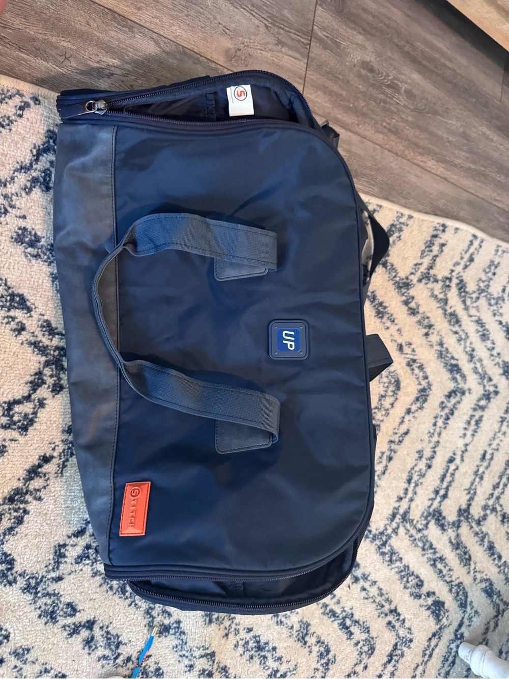 Stitch Navy Men's Duffel Bag - Travel & Gym